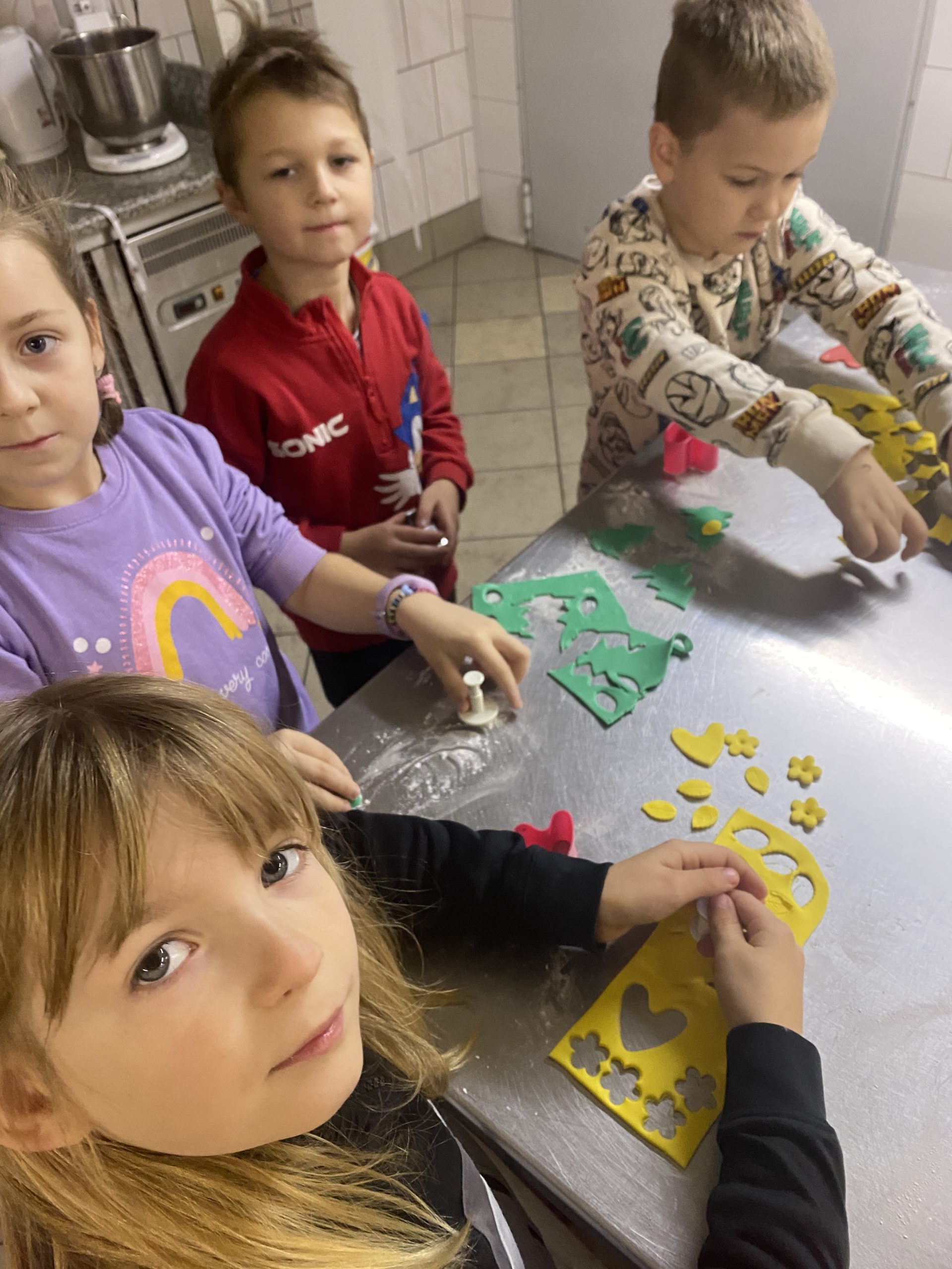 Wycieczka klasy 1a do piekarni "Kristof"