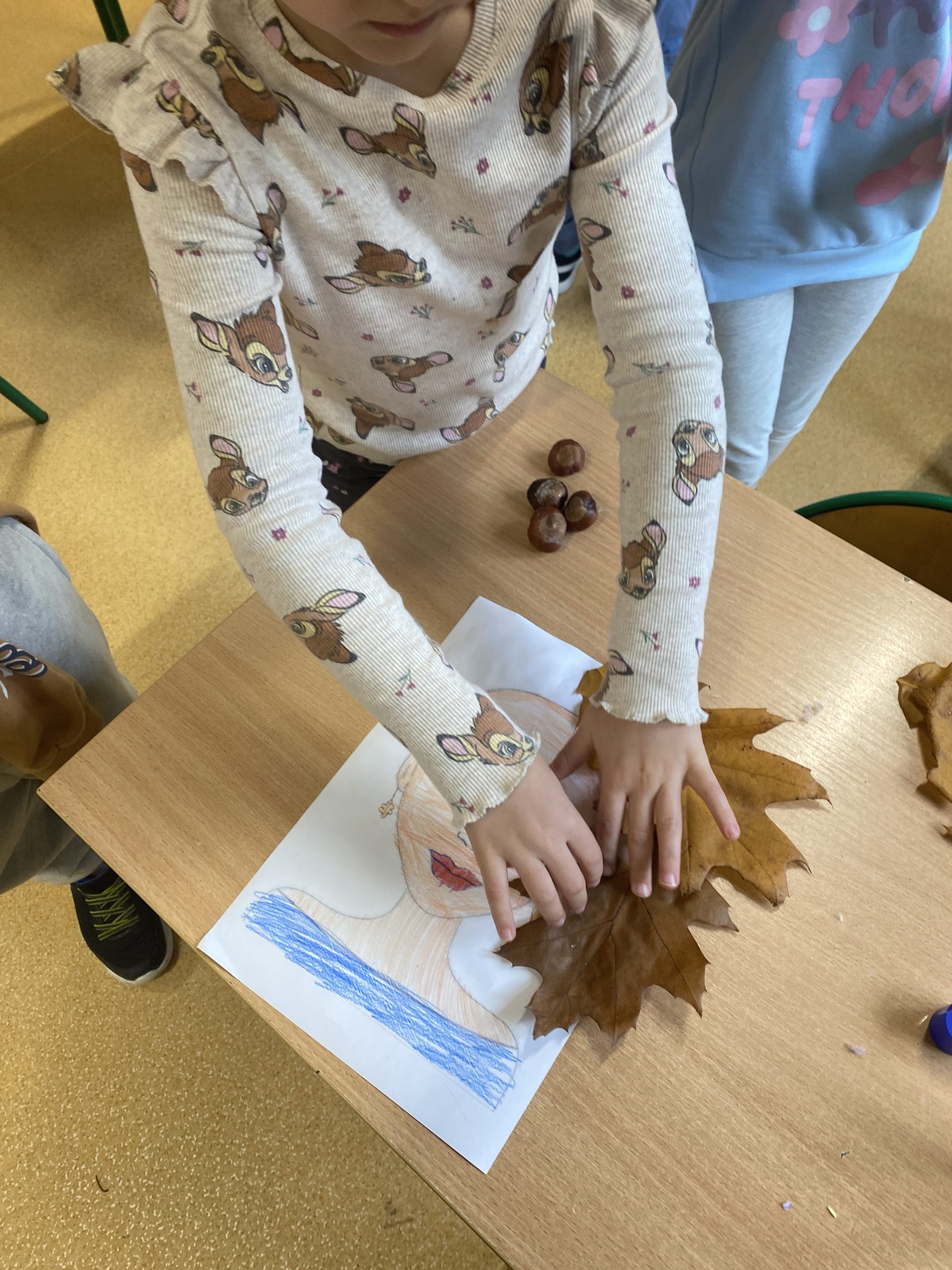 Do klasy 1A zawitała Pani Jesień!