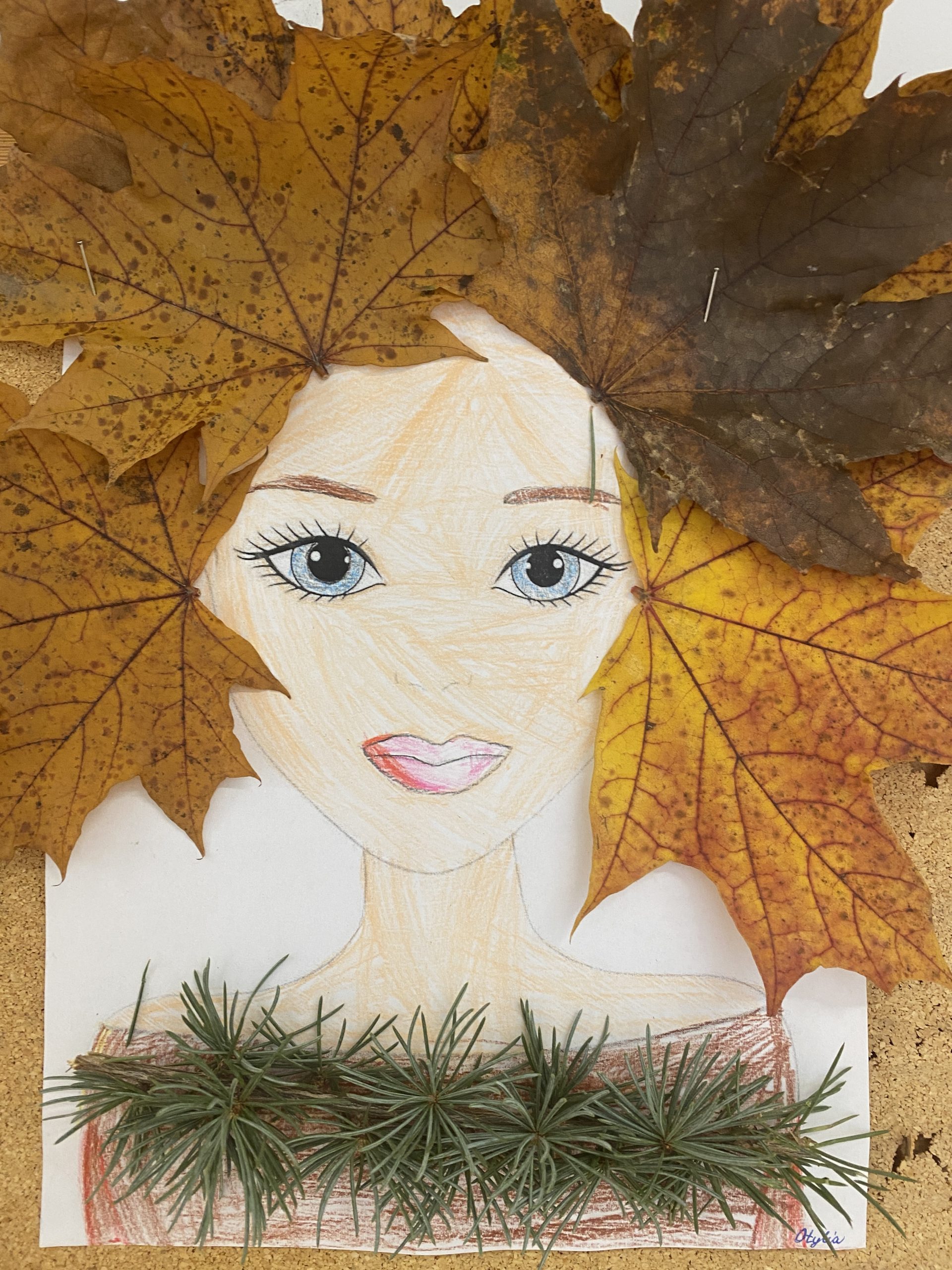 Do klasy 1A zawitała Pani Jesień!