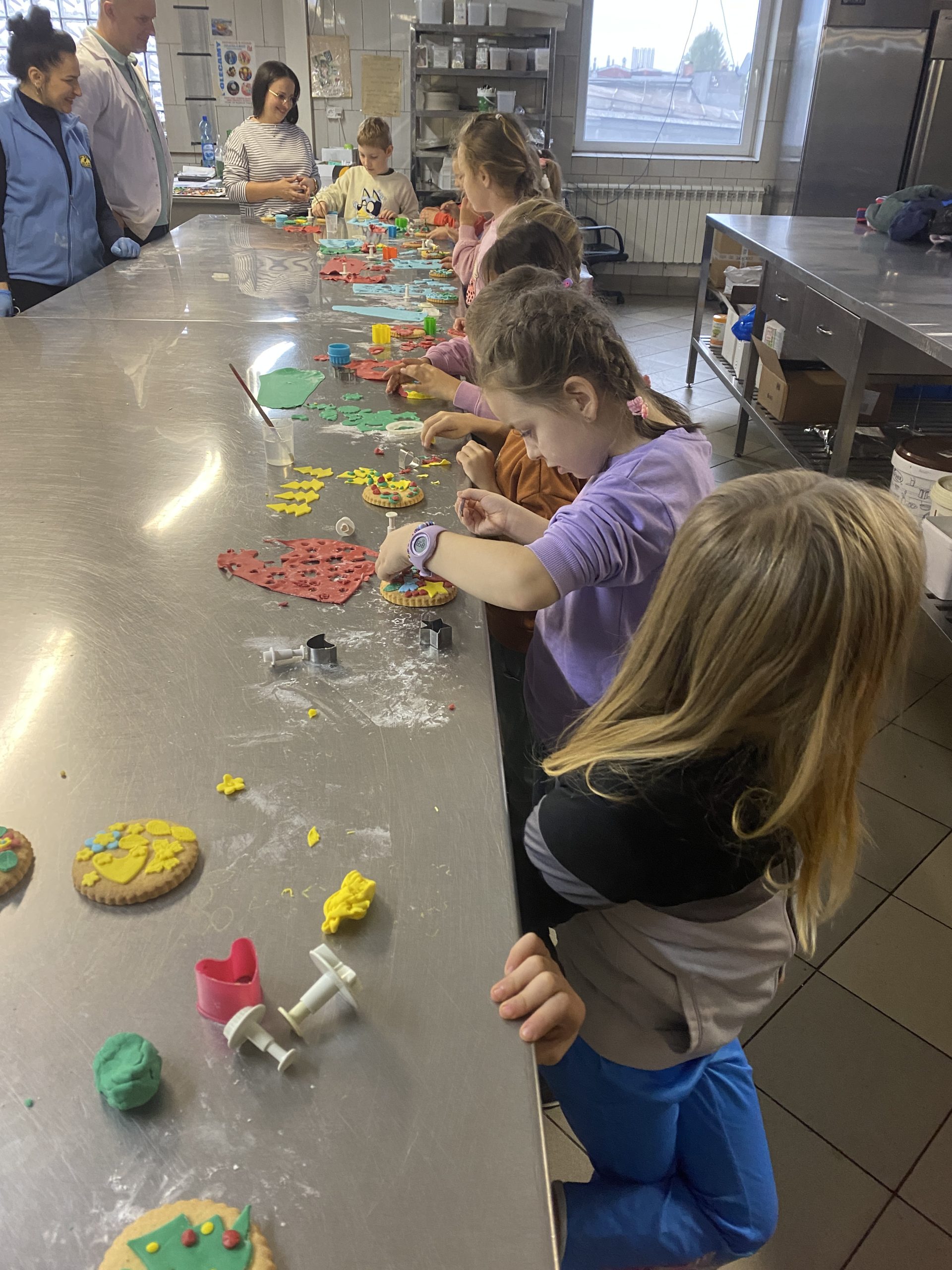 Wycieczka klasy 1a do piekarni "Kristof"