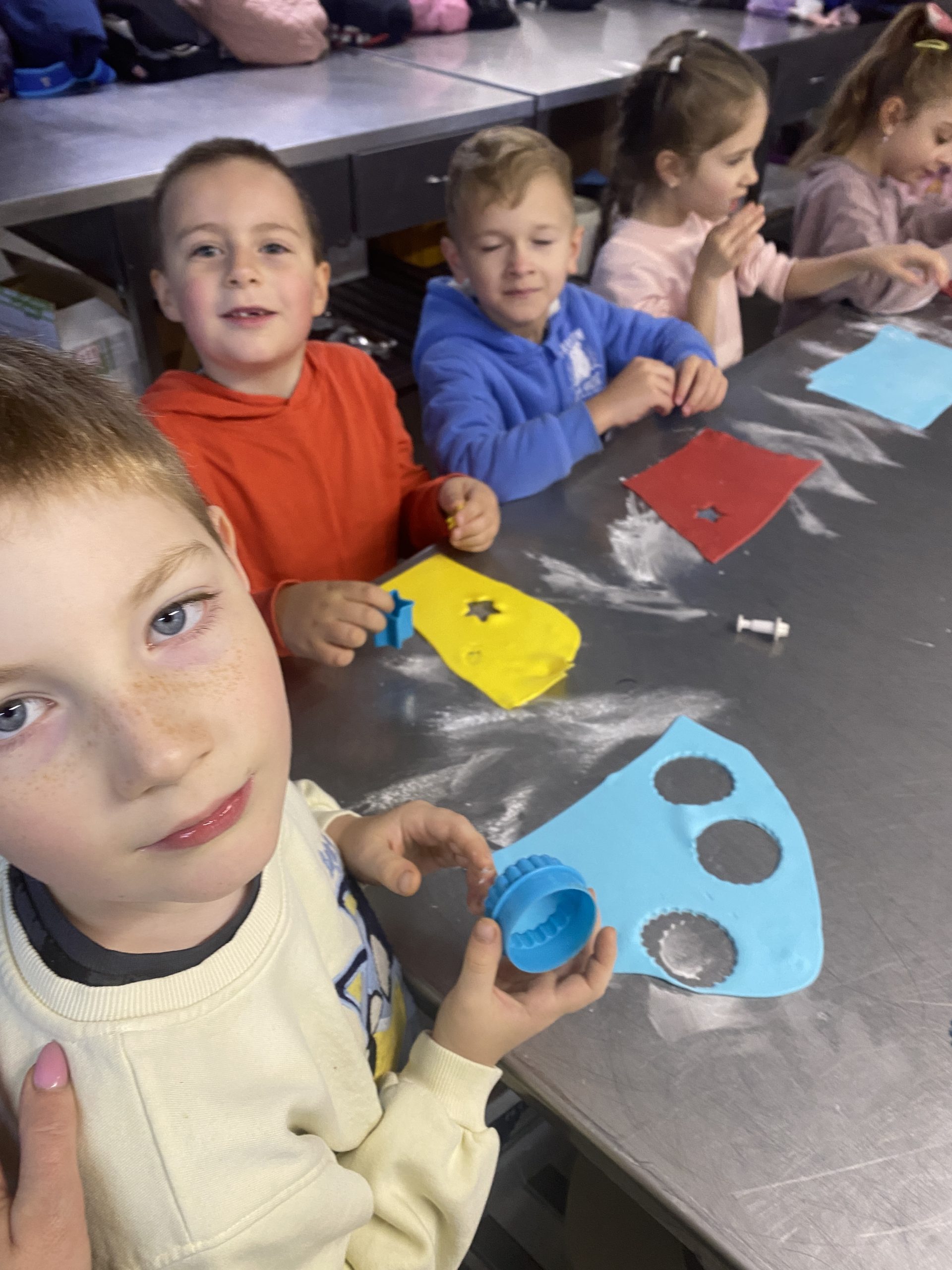 Wycieczka klasy 1a do piekarni "Kristof"