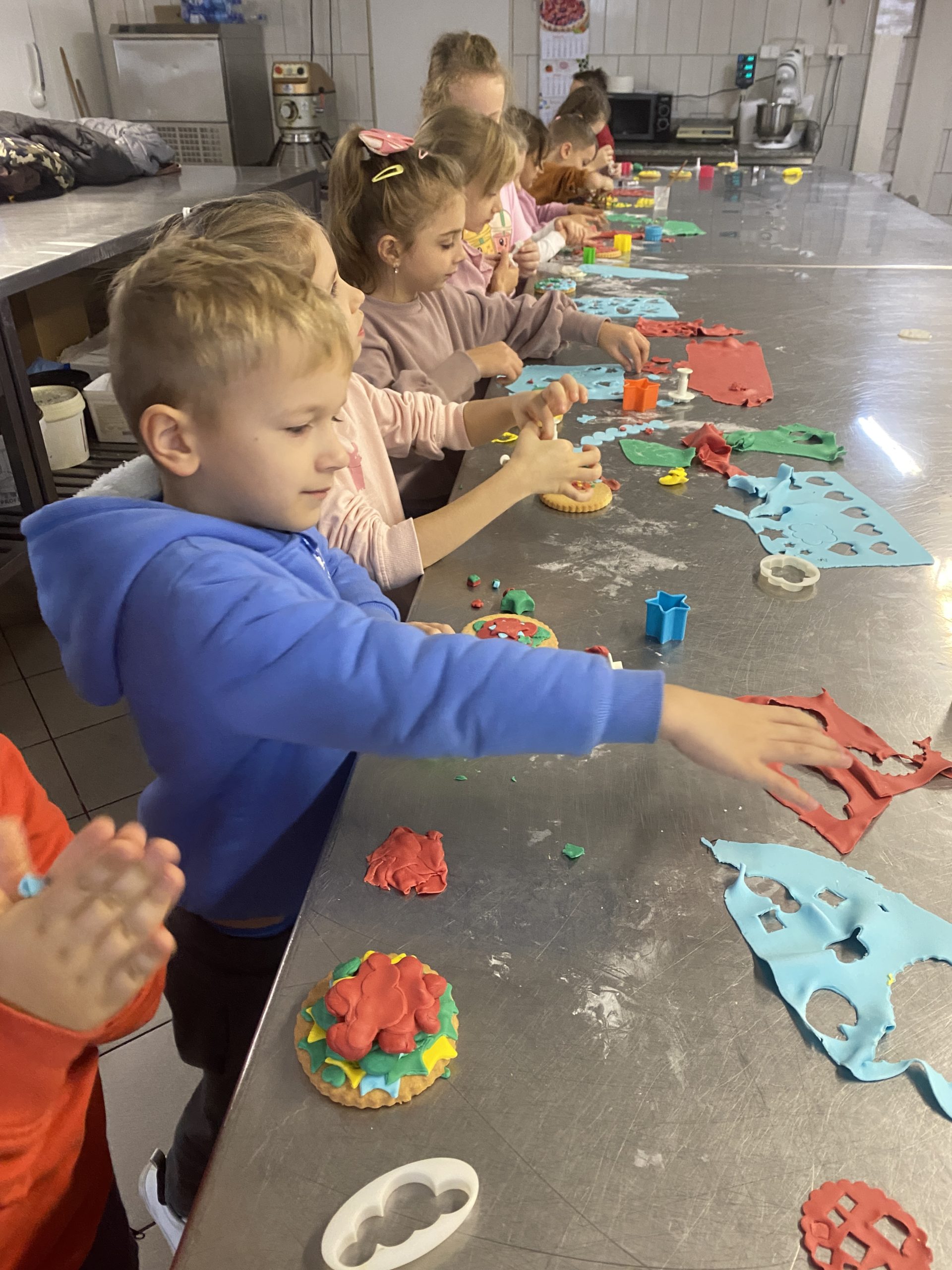 Wycieczka klasy 1a do piekarni "Kristof"