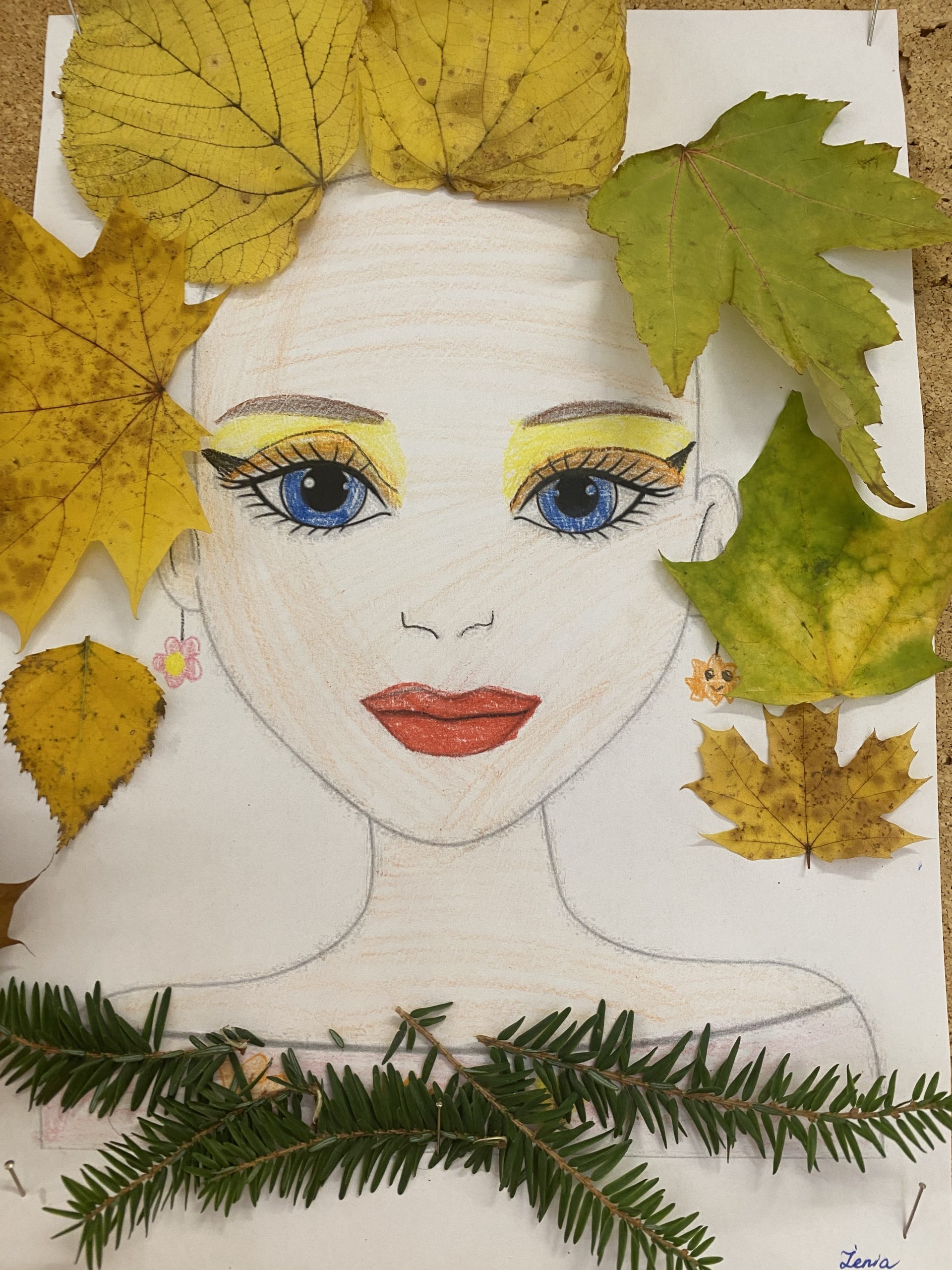 Do klasy 1A zawitała Pani Jesień!