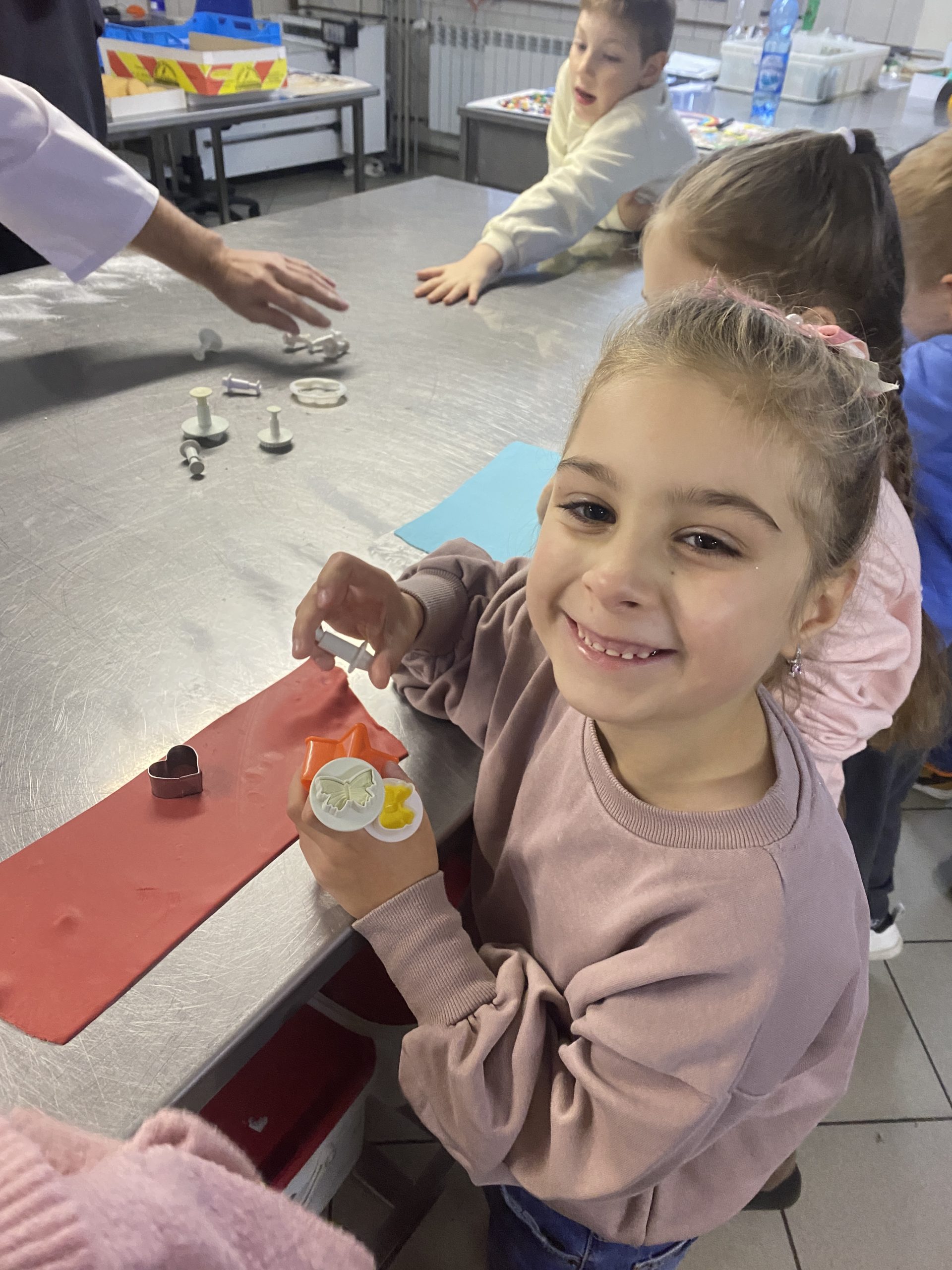 Wycieczka klasy 1a do piekarni "Kristof"