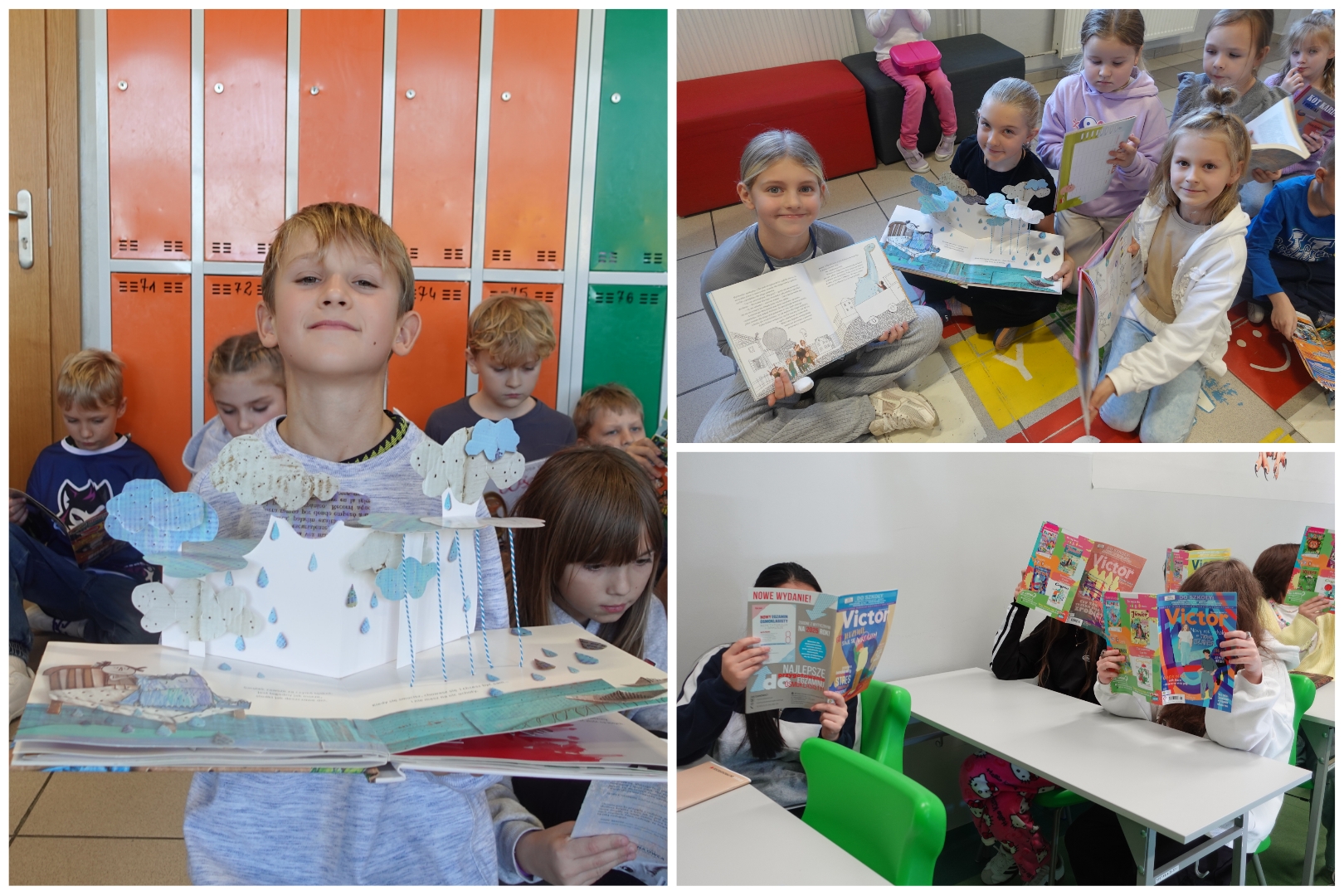 „Przerwa na czytanie” w naszej szkole.