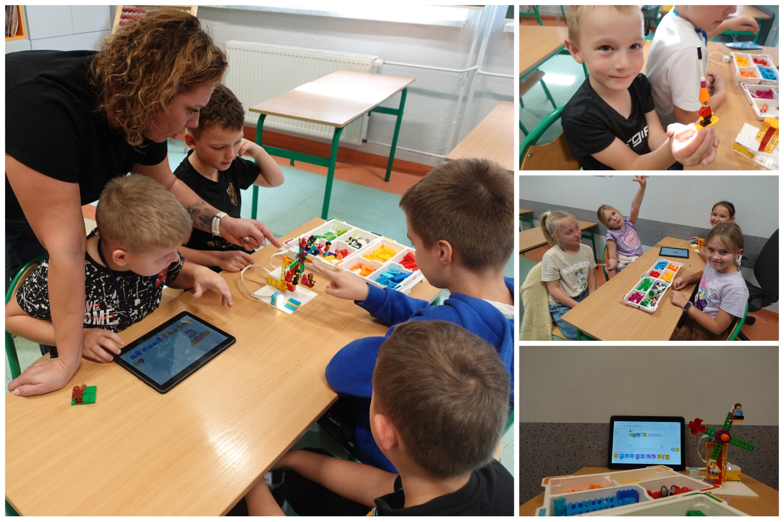 Nauka programowania w klasie 2B.