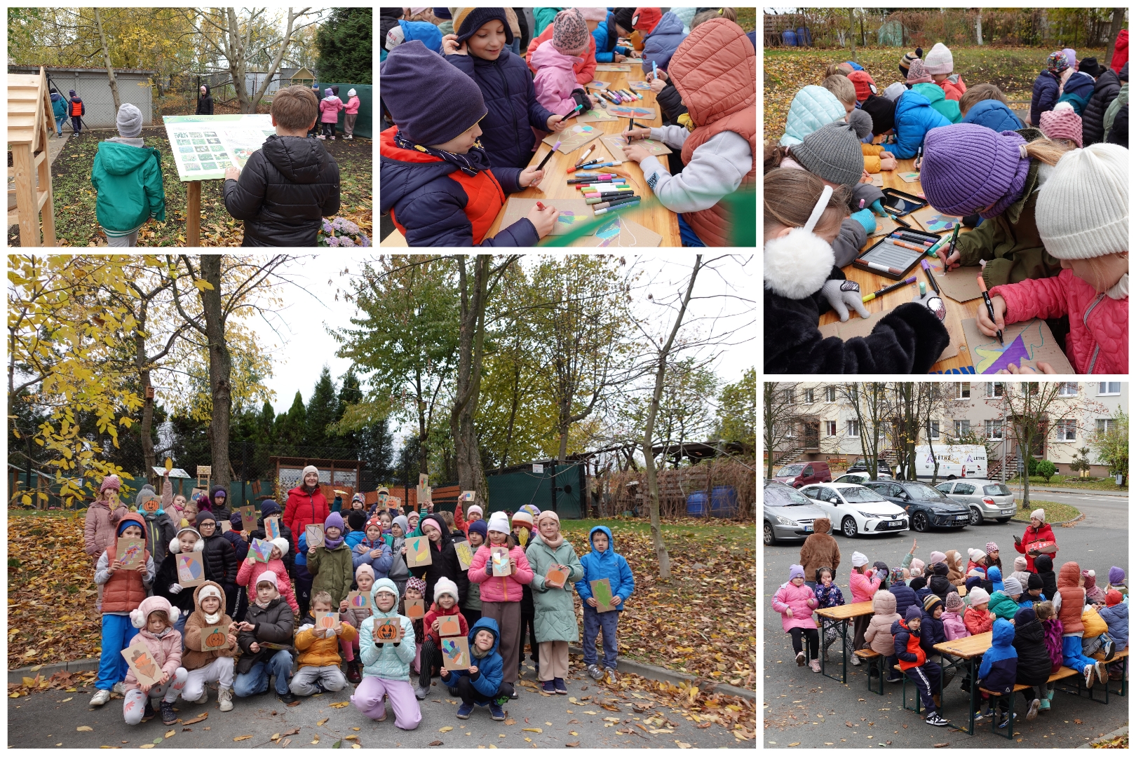 Wizyta w ogrodzie społecznym.