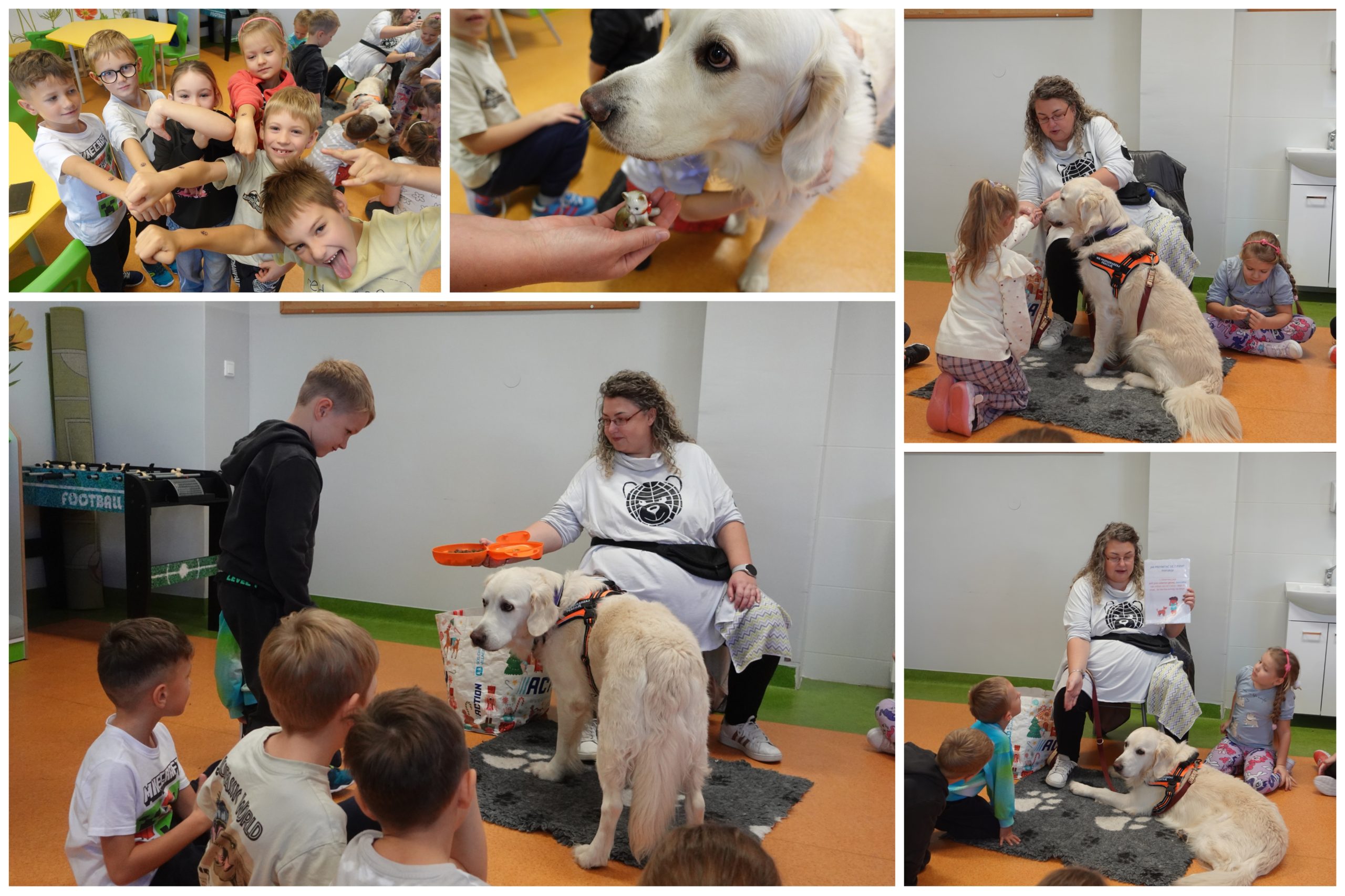 Wizyta psiego terapeuty.