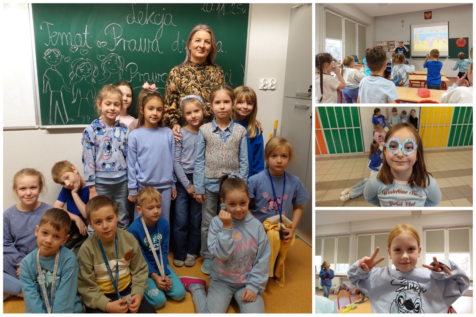 Obchody Międzynarodowego Dnia Praw Dziecka w naszej szkole.