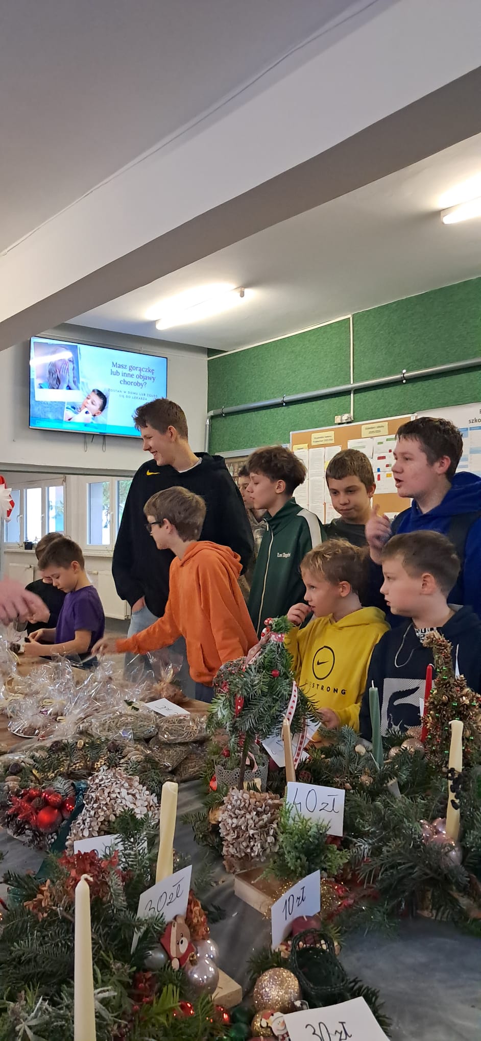 ? Świąteczny kiermasz w naszej szkole! ?