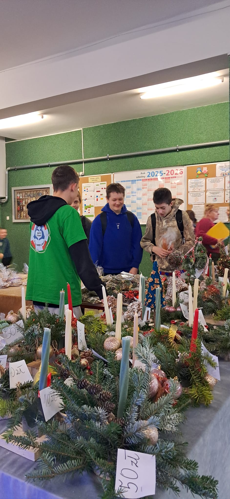 ? Świąteczny kiermasz w naszej szkole! ?
