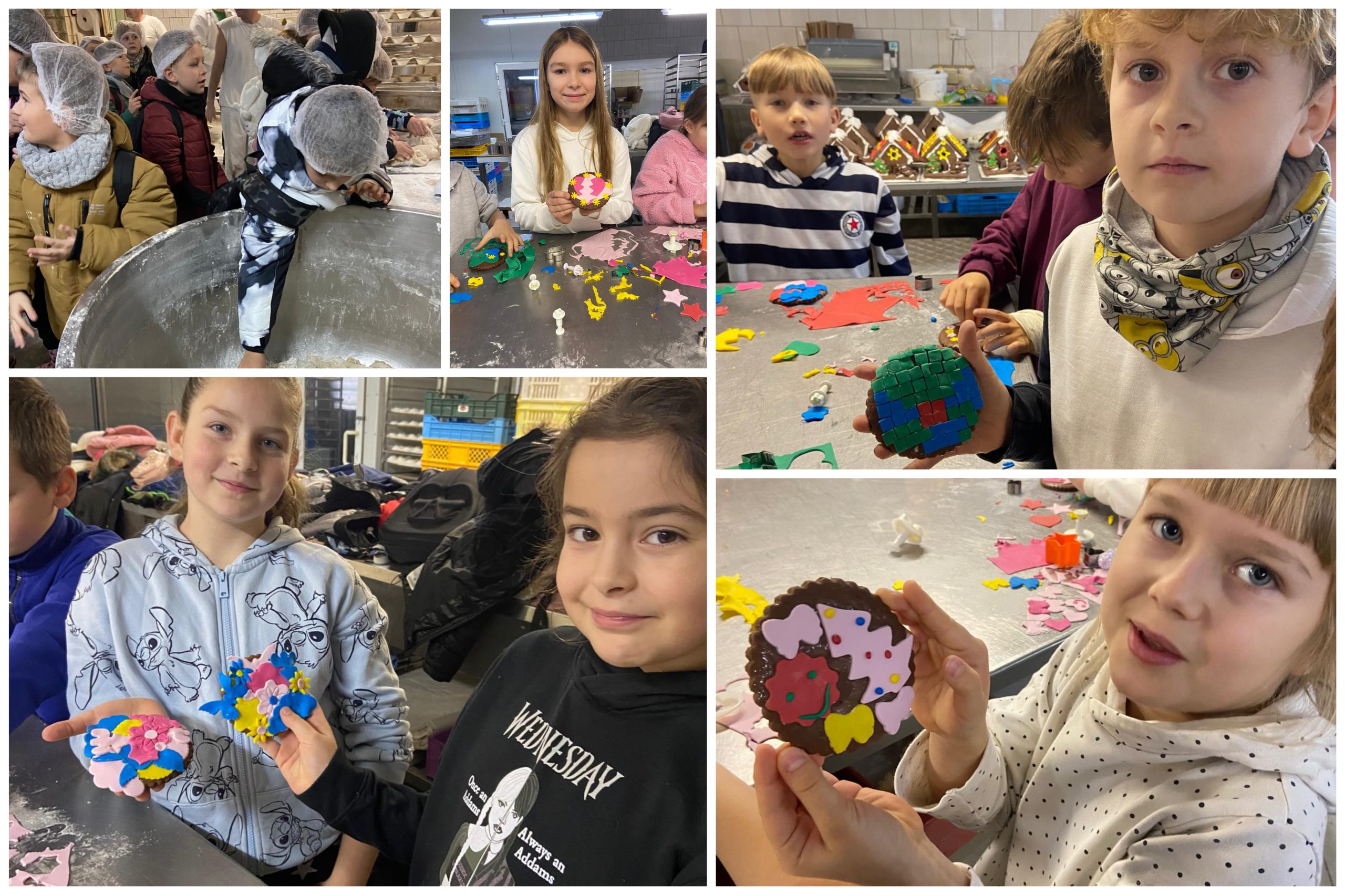 Klasa 3A z wizytą w piekarni.