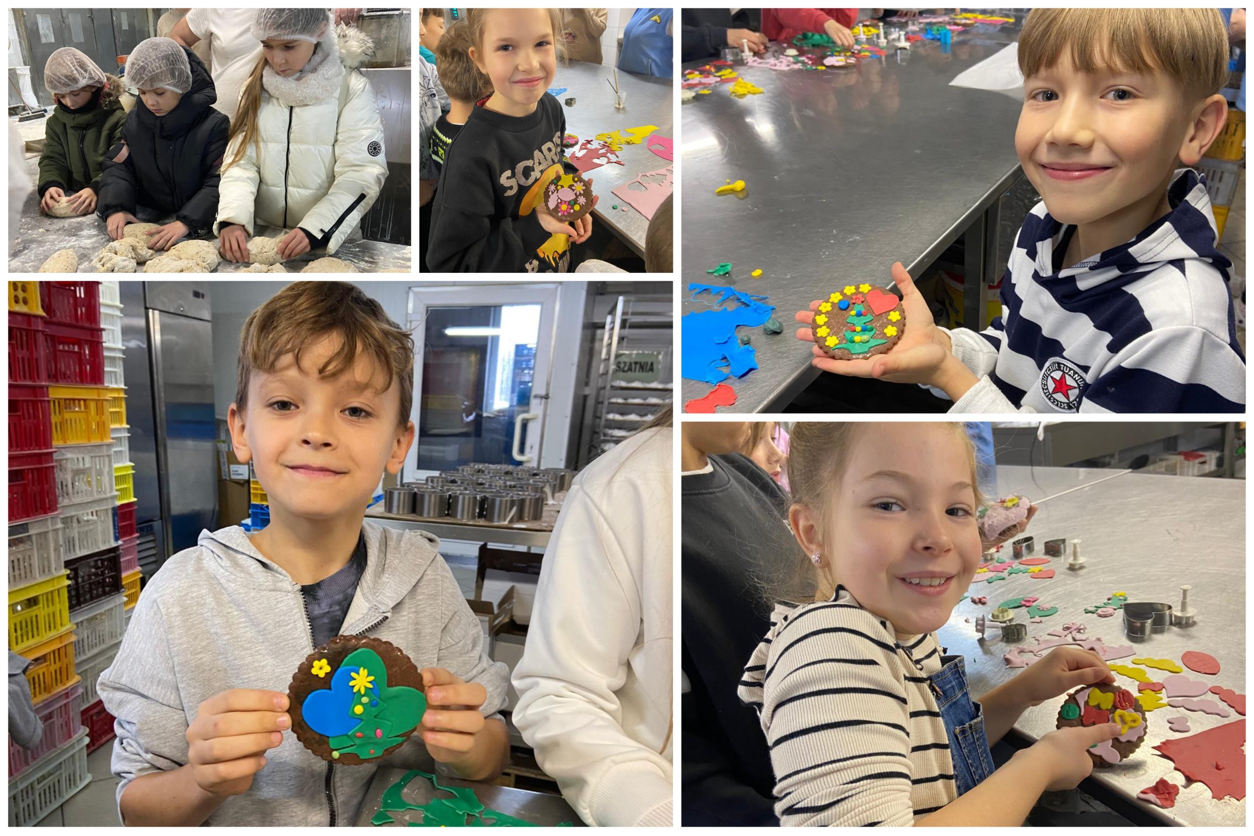 Klasa 3A z wizytą w piekarni.