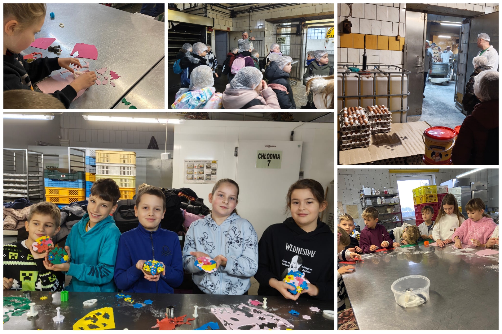 Klasa 3A z wizytą w piekarni.