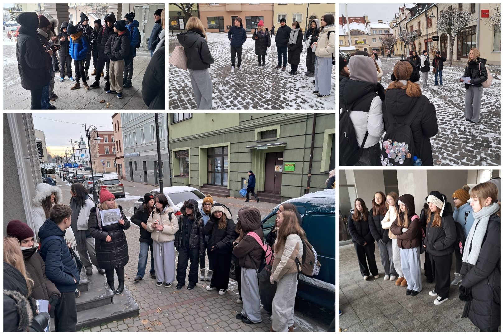 Realizacja projektu „Śladami żydowskiej społeczności Żor”.