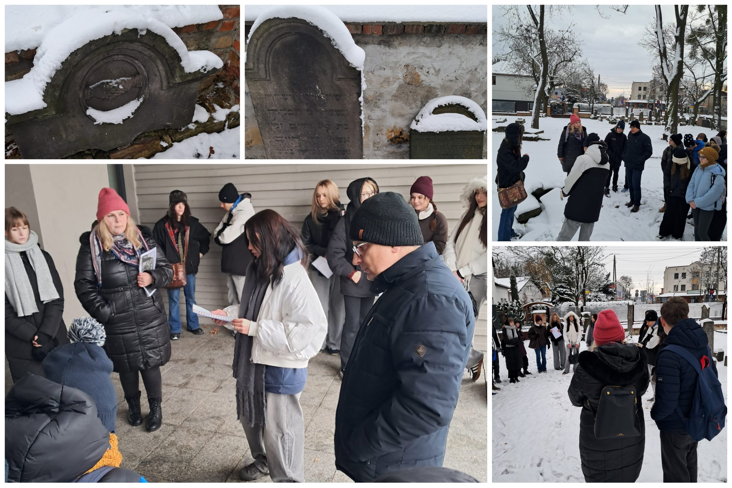 Realizacja projektu „Śladami żydowskiej społeczności Żor”.