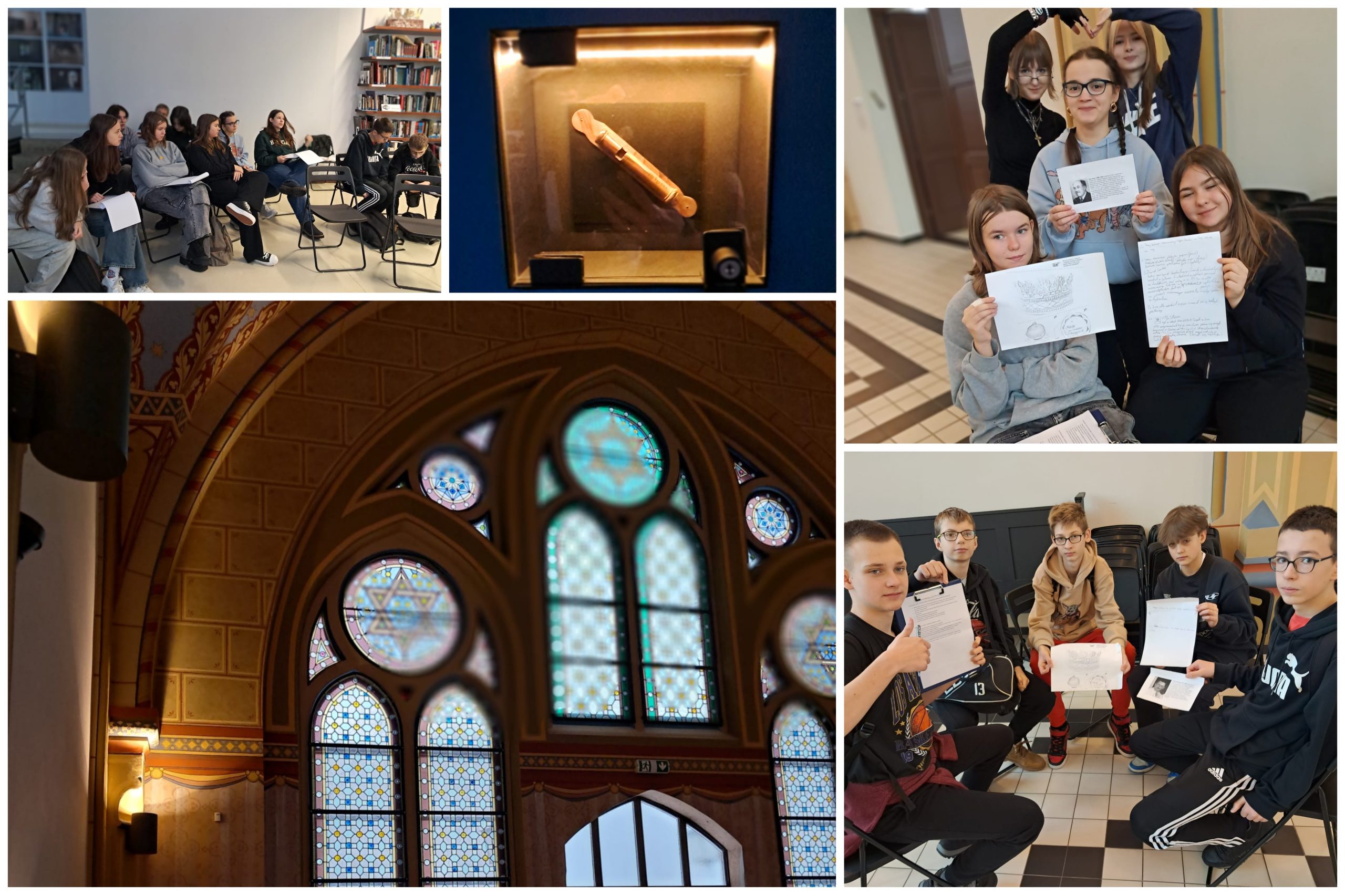 Realizacja projektu „Śladami żydowskiej społeczności Żor”.