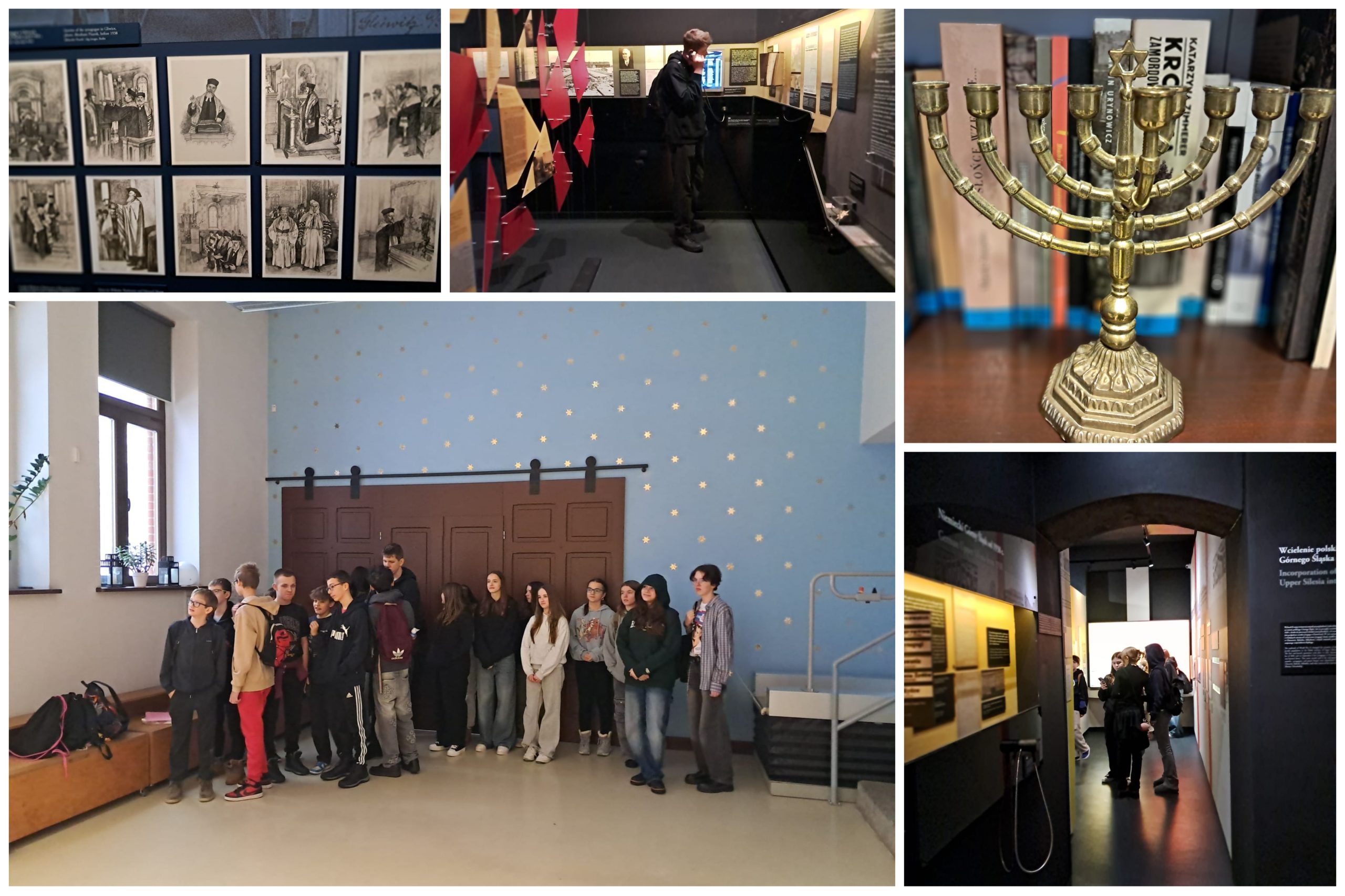 Realizacja projektu „Śladami żydowskiej społeczności Żor”.