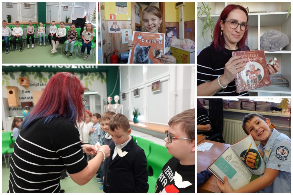 Pasowanie na czytelnika.