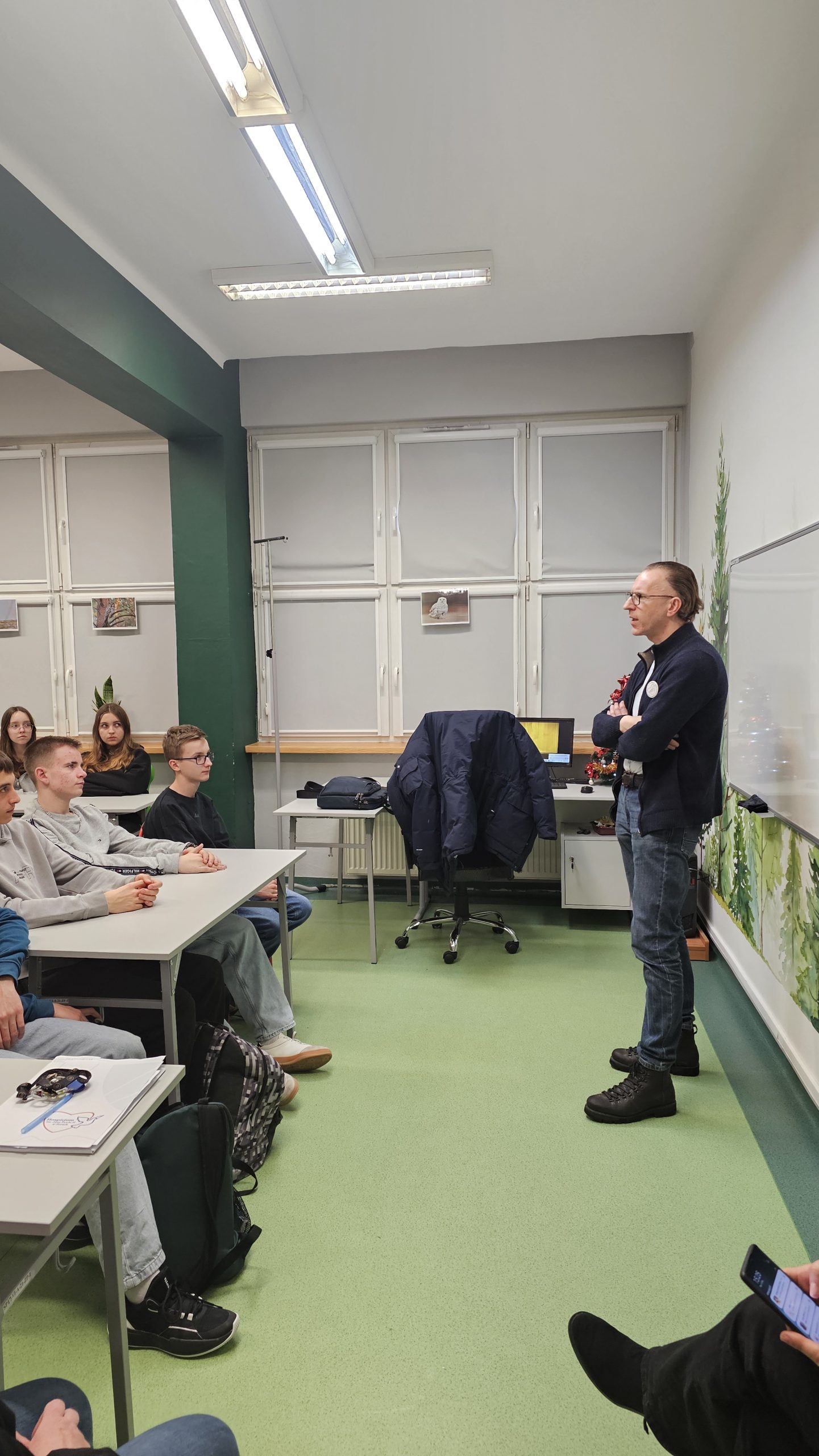 Spotkanie z panem Markiem Golaszem