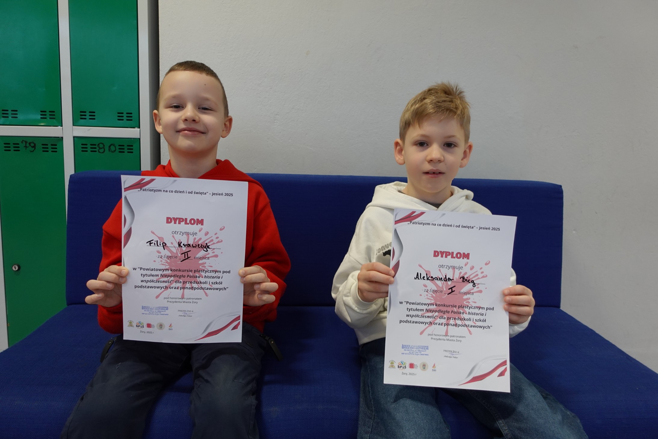 Laureaci i laureatki konkursu.