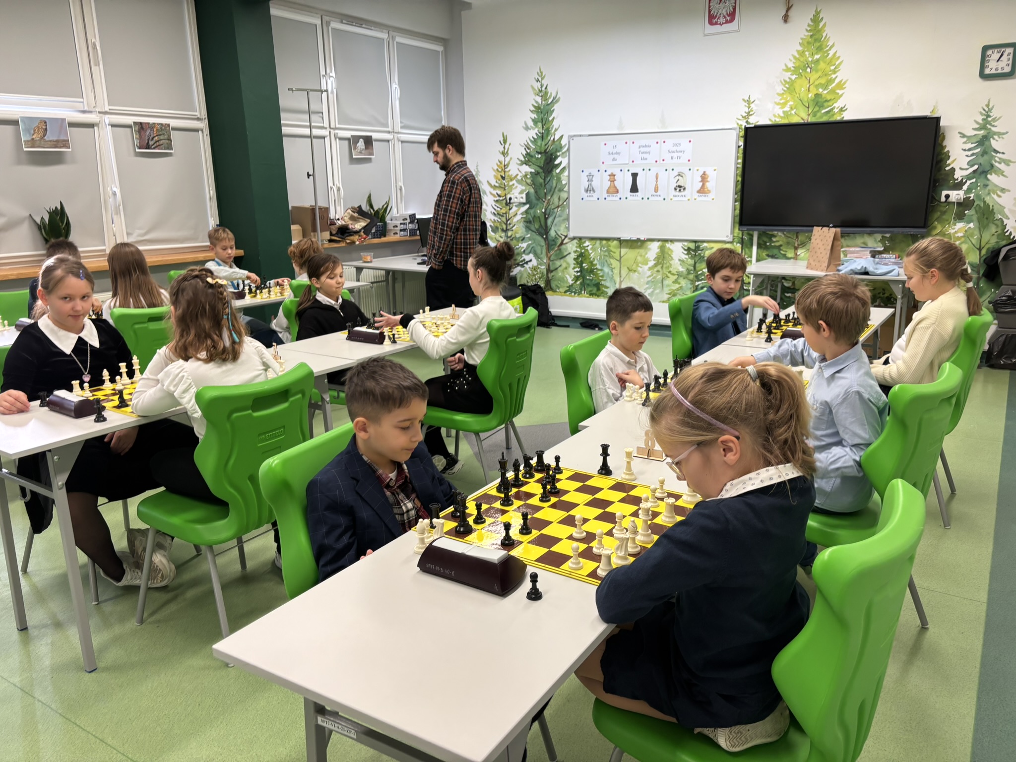 SZKOLNY TURNIEJ SZACHOWY