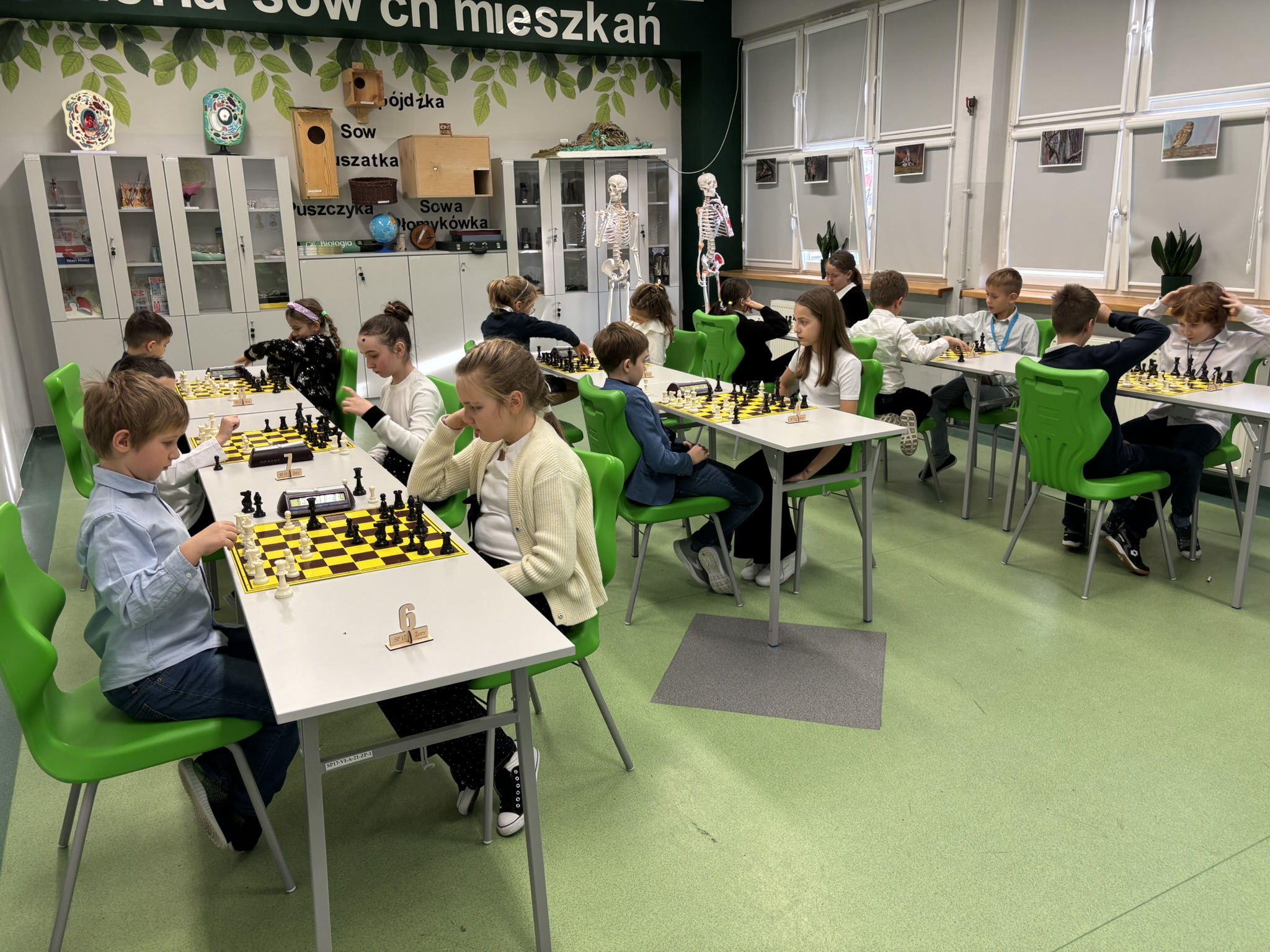 SZKOLNY TURNIEJ SZACHOWY