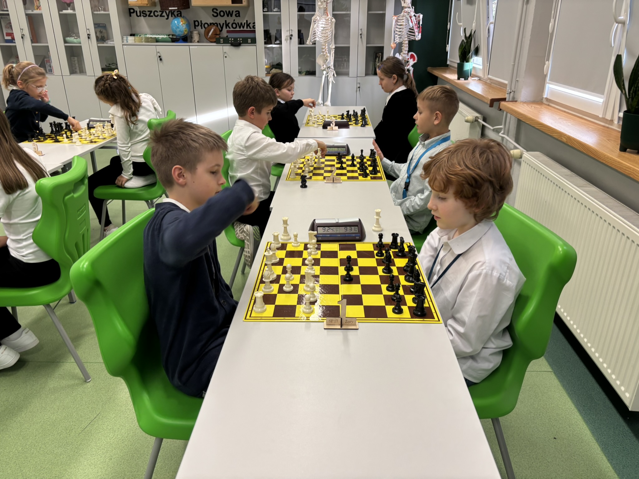 SZKOLNY TURNIEJ SZACHOWY