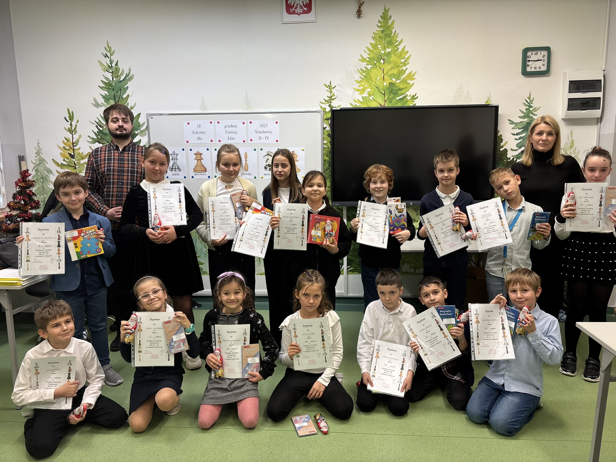 SZKOLNY TURNIEJ SZACHOWY