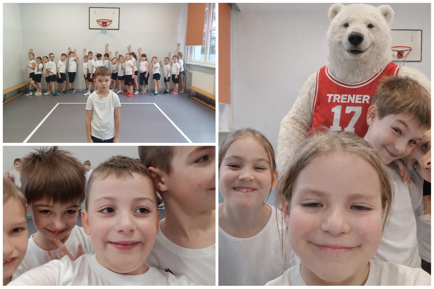 Lekcja wychowania fizycznego.