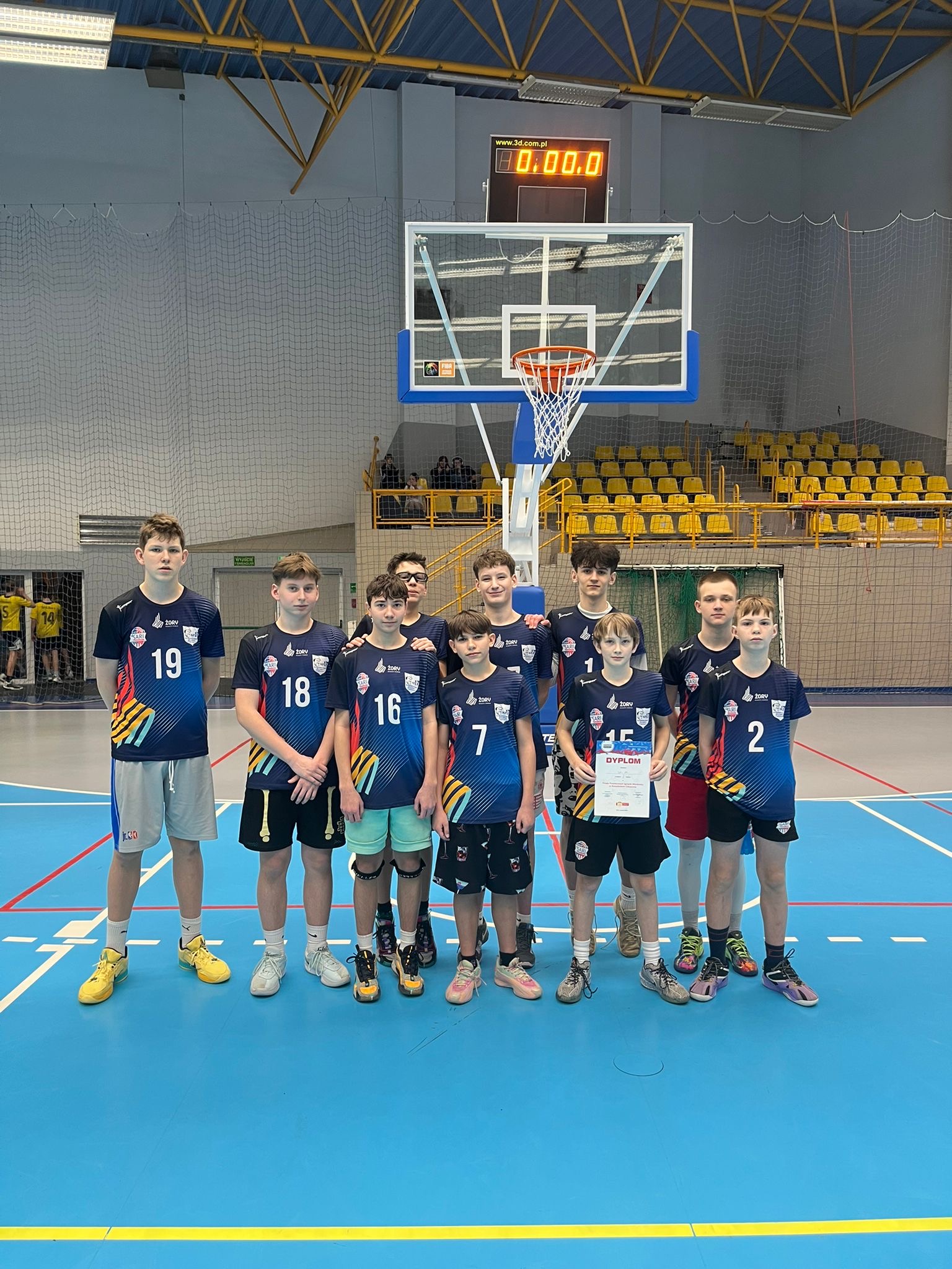 Chłopcy z klasy sportowej wicemistrzami Igrzysk Młodzieży Szkolnej!