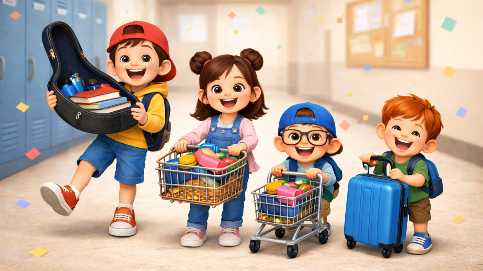 Dzień bez plecaka w naszej szkole.