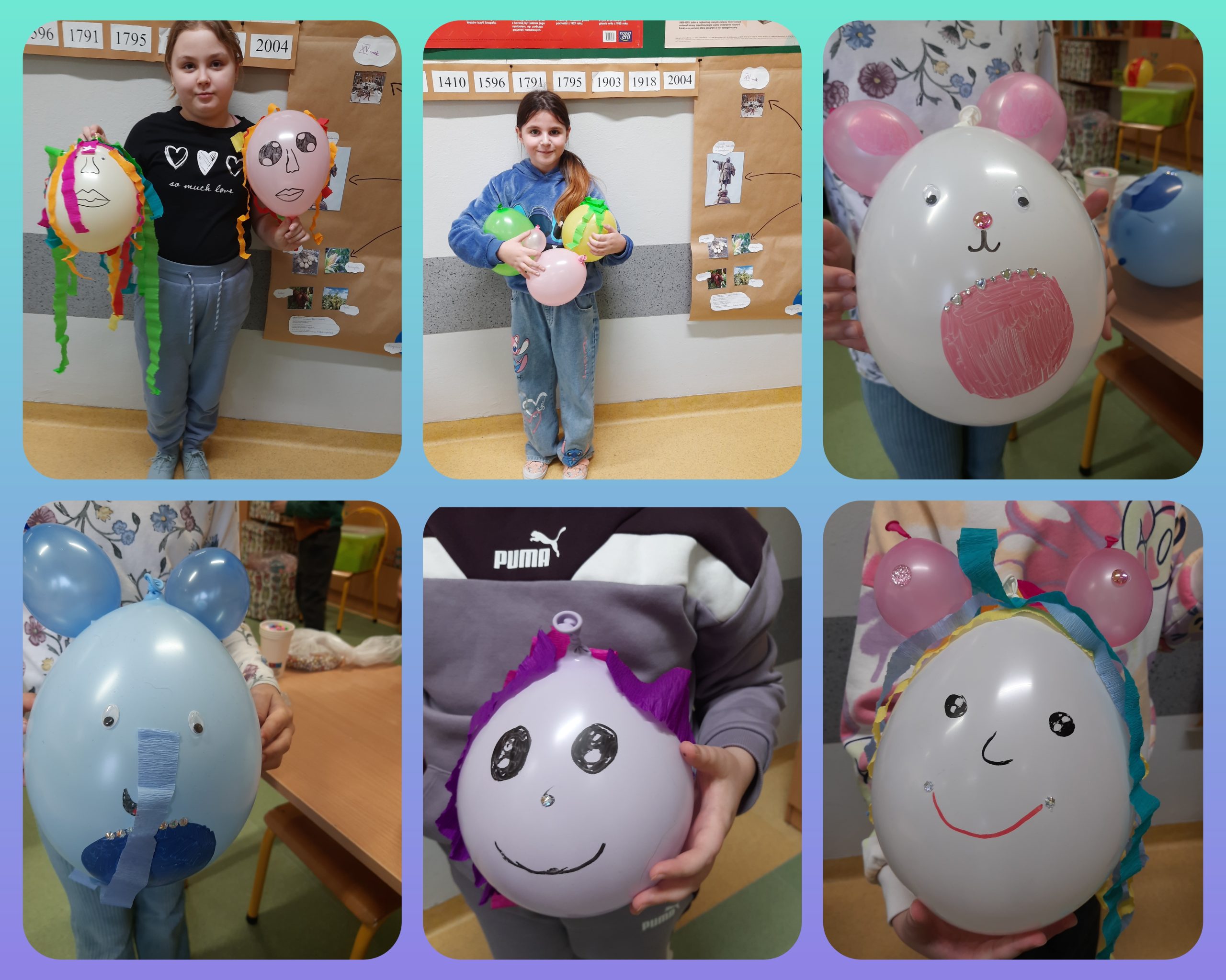 Magiczne balony w klasie 3b. ?