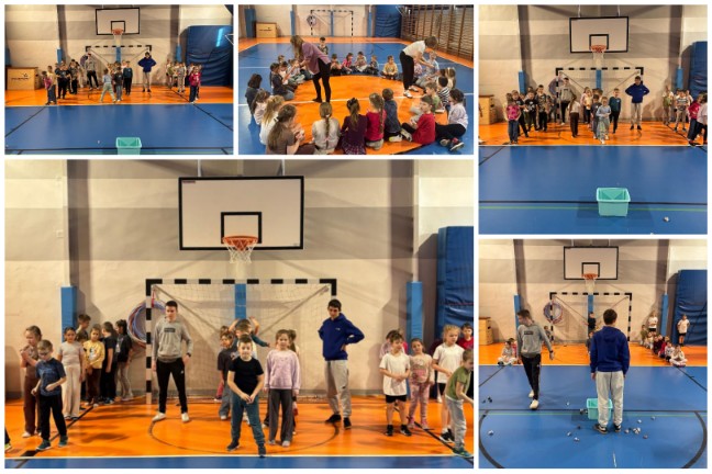 Świetliczaki i zajęcia sportowe.