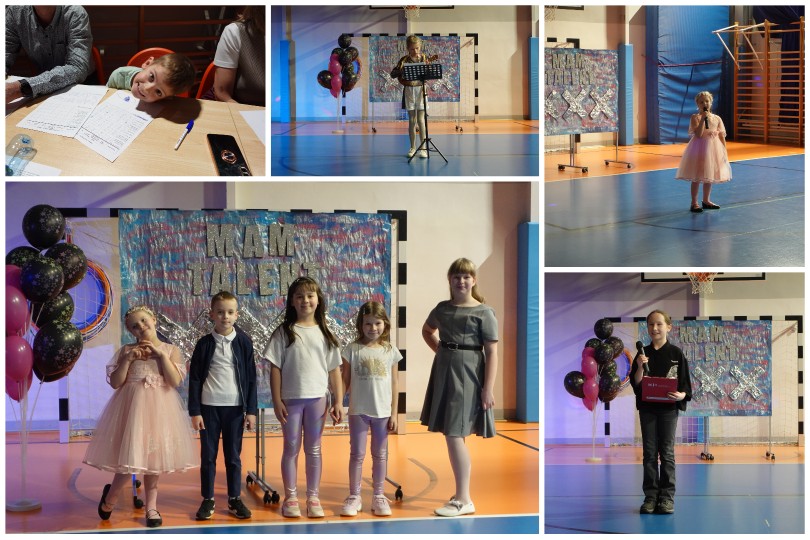 Szkolny Konkurs „Mam Talent”.