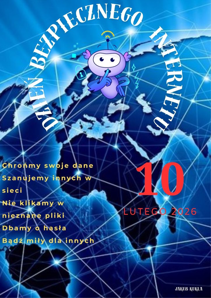 Plakat promujący akcję Dzień Bezpiecznego Internetu 2026