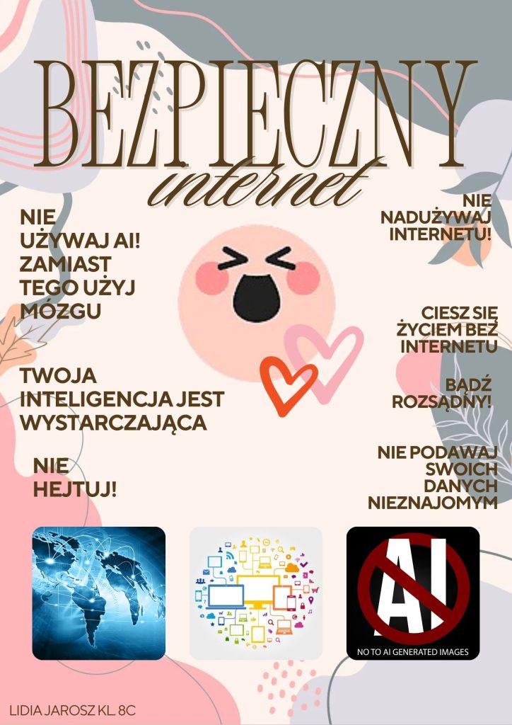 Plakat promujący akcję Dzień Bezpiecznego Internetu 2026
