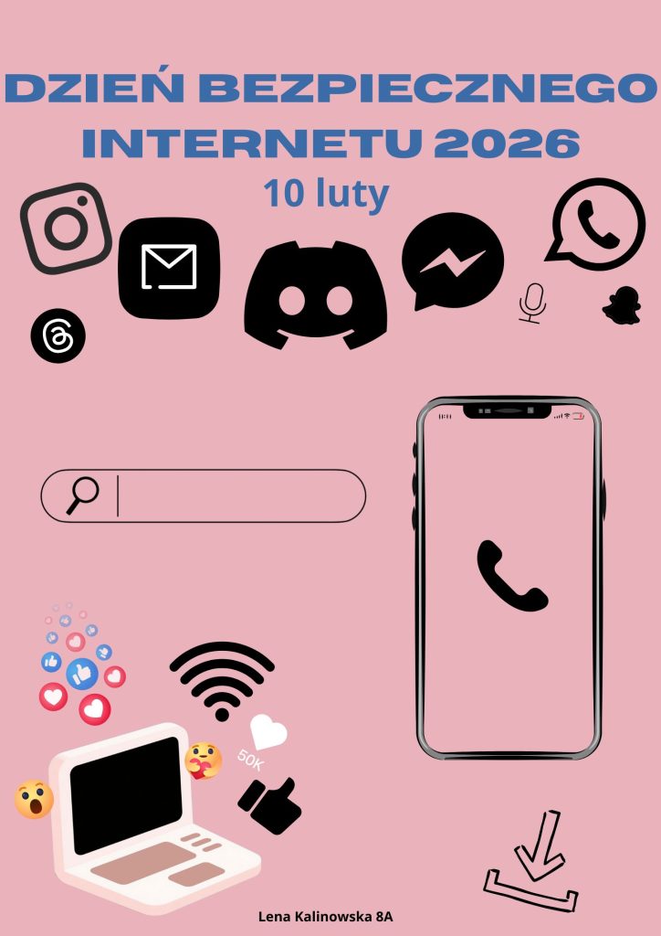 Plakat promujący akcję Dzień Bezpiecznego Internetu 2026