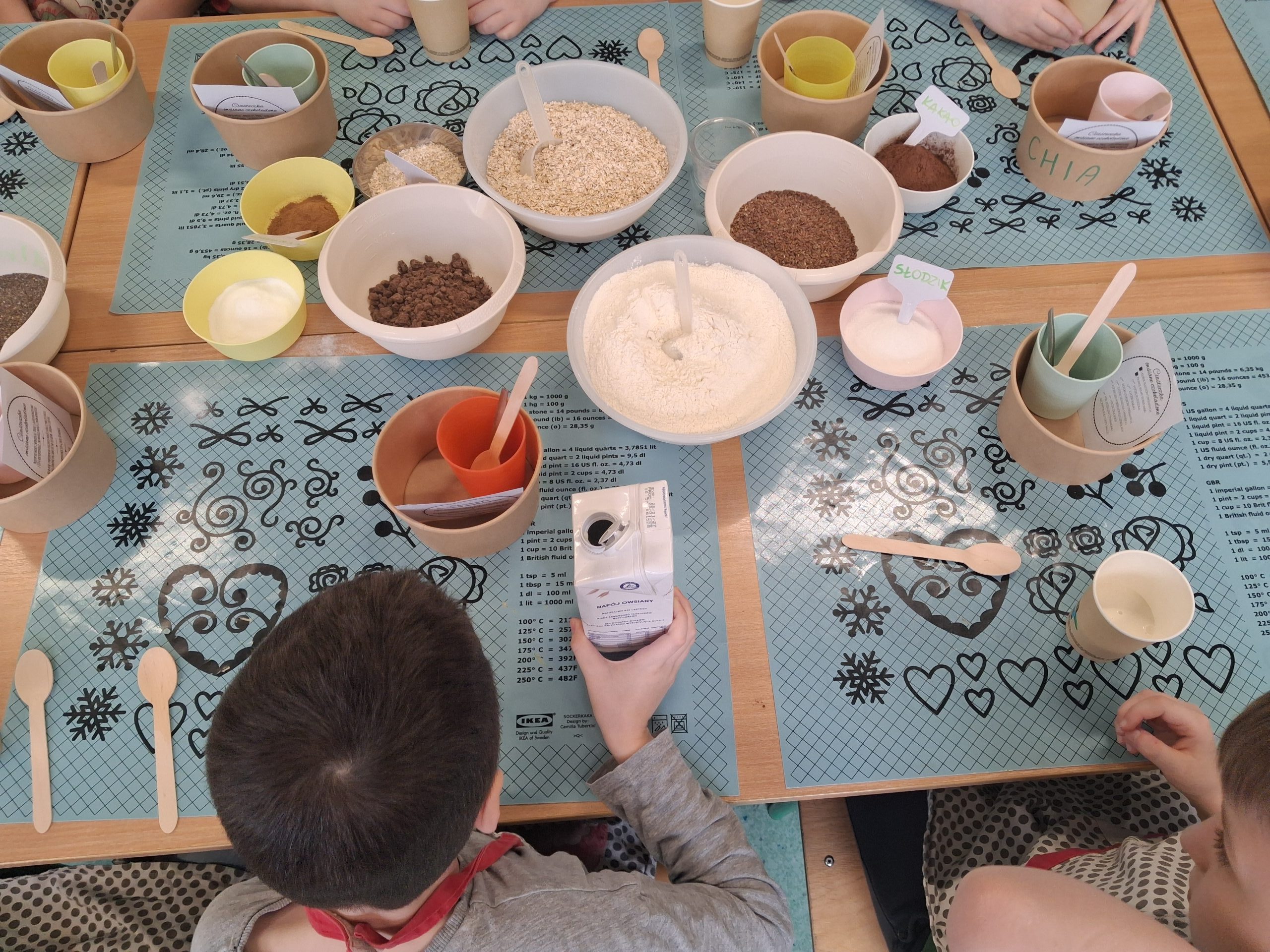 Uczniowie klasy 2a podczas warsztatów.