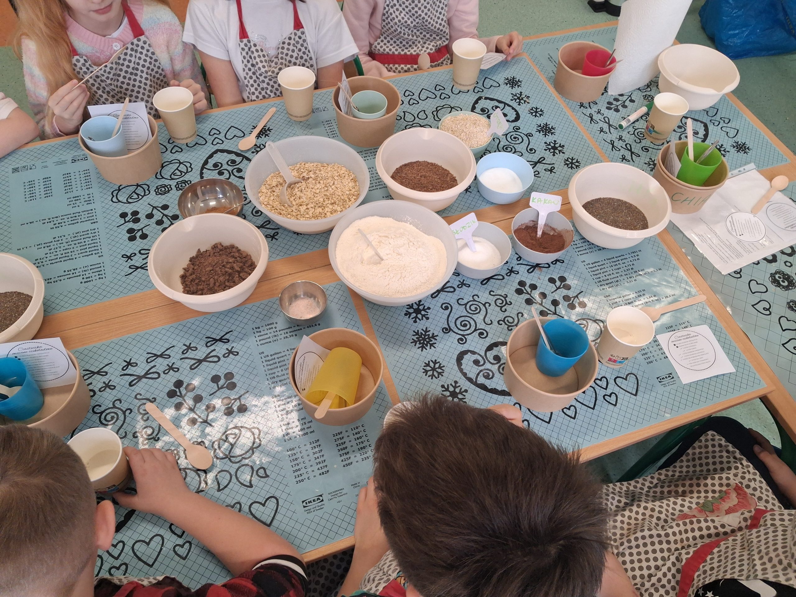 Uczniowie klasy 2a podczas warsztatów.