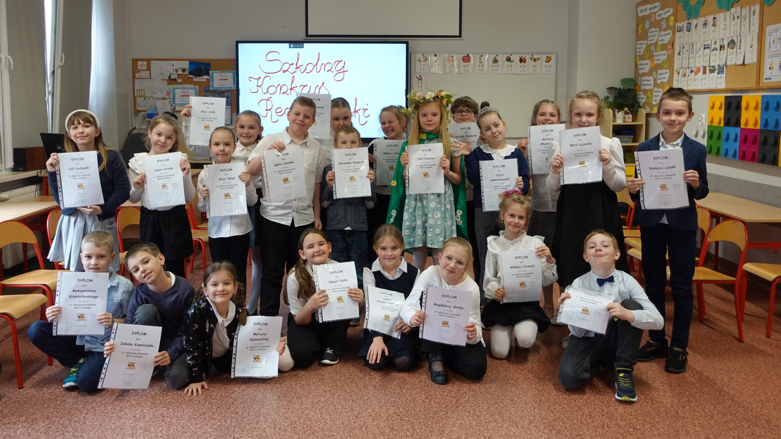 Szkolny Konkurs Recytatorski.