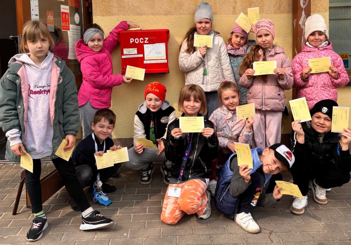 Wycieczka na pocztę.