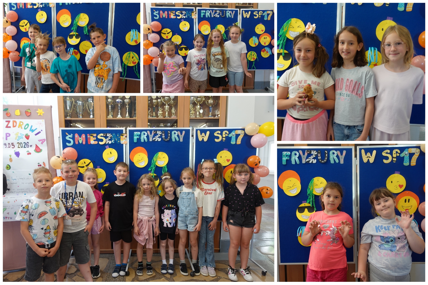 Dzień Śmiesznej Fryzury w SP17.