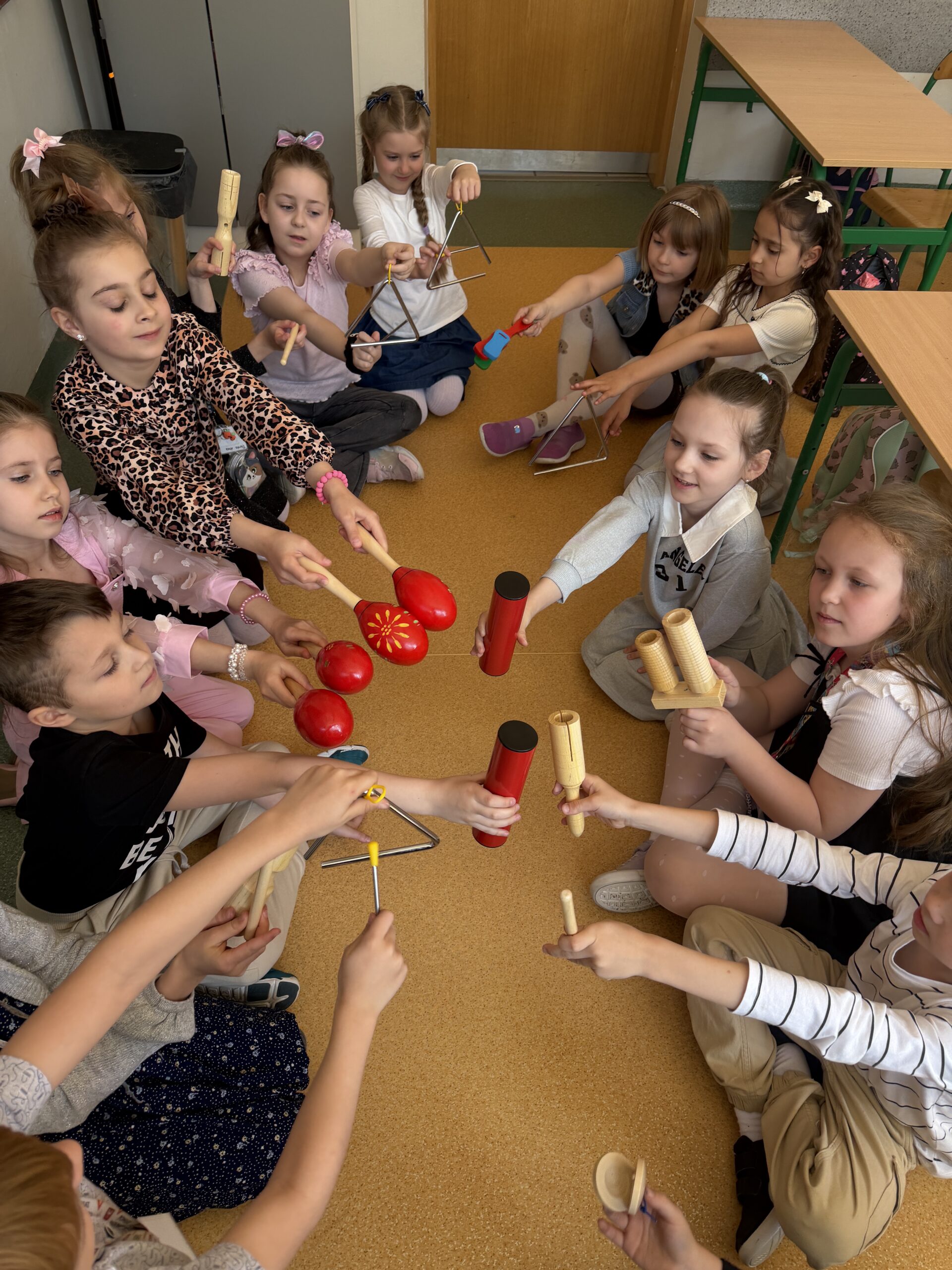 Muzykowanie w klasie 1a