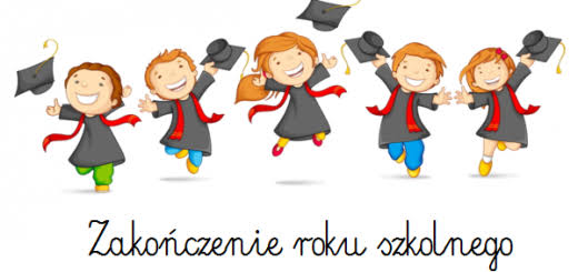 zakończenie roku grafika